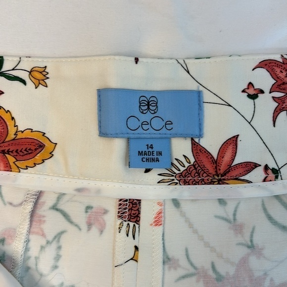 CeCe Size 14 Floral Shorts - Picture 3 of 7
